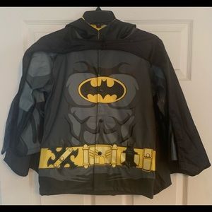 Kids Batman Rain Coat size 6
